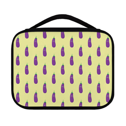 Cute Eggplant Pattern Print Classic Bible Case