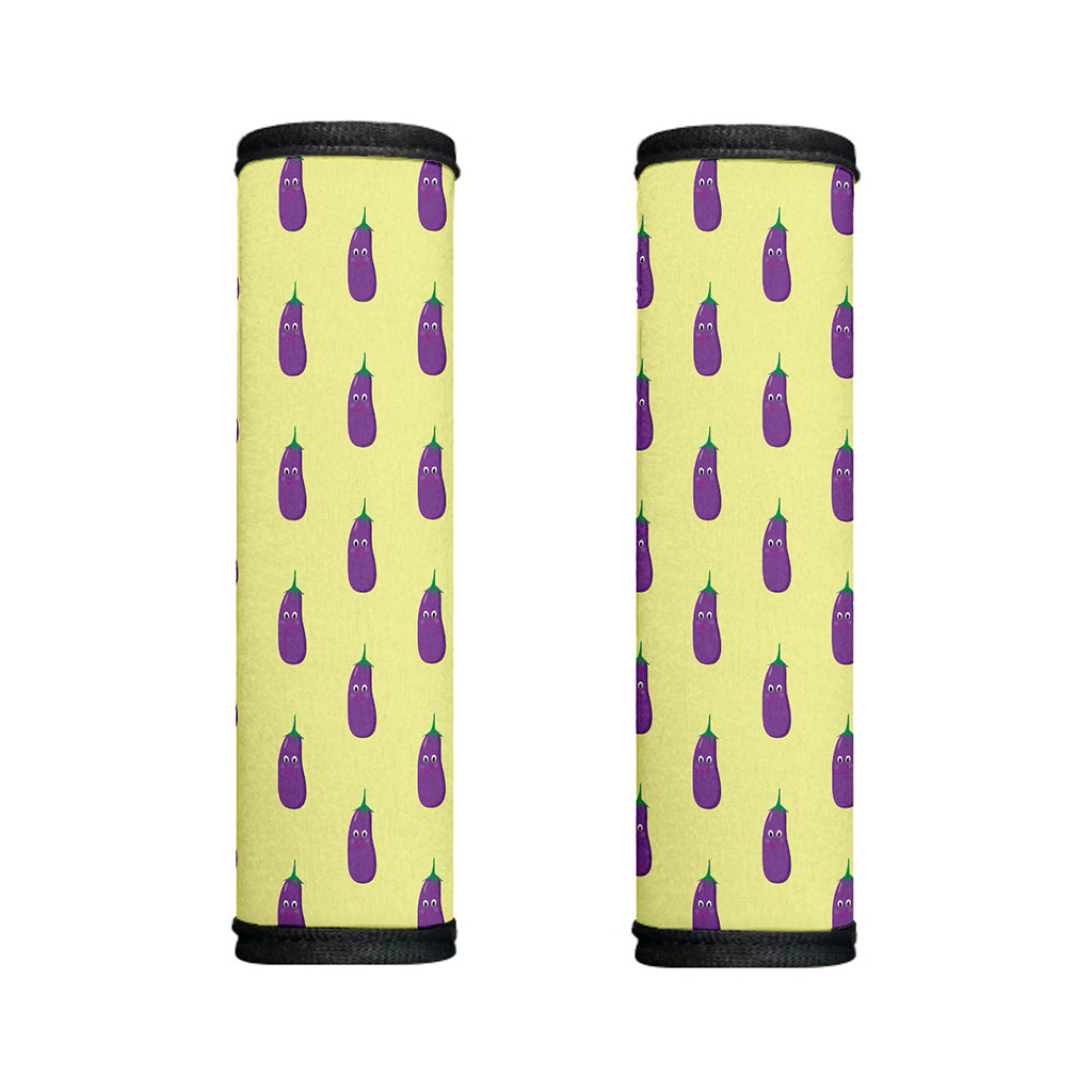 Cute Eggplant Pattern Print Handle Covers