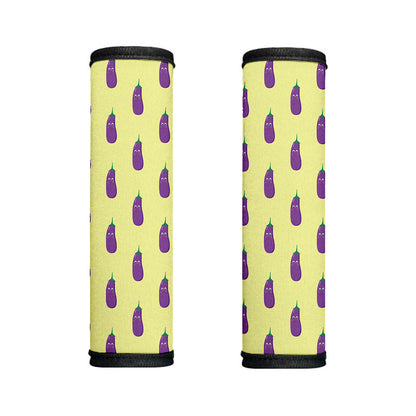 Cute Eggplant Pattern Print Handle Covers