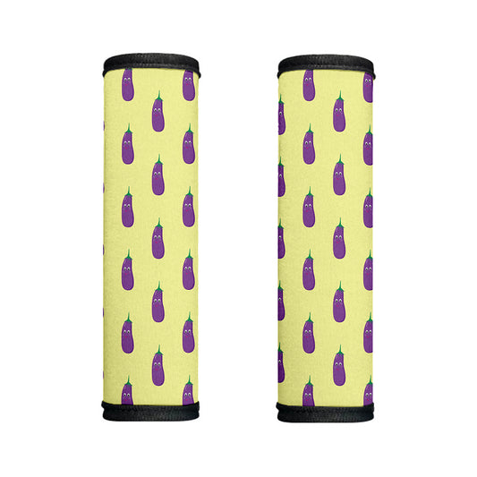 Cute Eggplant Pattern Print Handle Covers