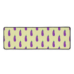 Cute Eggplant Pattern Print Long Kitchen Mat