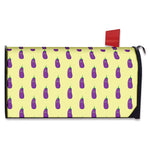 Cute Eggplant Pattern Print Mailbox Cover