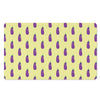 Cute Eggplant Pattern Print Polyester Doormat