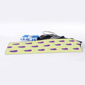 Cute Eggplant Pattern Print Sports Towel