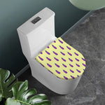 Cute Eggplant Pattern Print Toilet Lid Cover