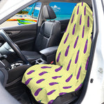 Cute Eggplant Pattern Print Waterproof Car Seat Cover