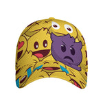 Cute Emoji Pattern Print Baseball Cap