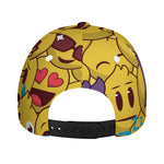 Cute Emoji Pattern Print Baseball Cap
