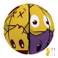 Cute Emoji Pattern Print Basketball