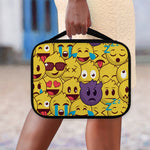 Cute Emoji Pattern Print Classic Bible Case