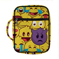 Cute Emoji Pattern Print Front Pocket Bible Bag