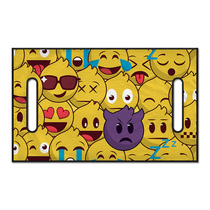 Cute Emoji Pattern Print Golf Cart Seat Cover