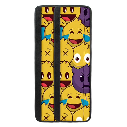 Cute Emoji Pattern Print Refrigerator Handle Covers