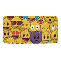 Cute Emoji Pattern Print Towel