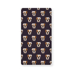 Cute English Bulldog Pattern Print Baby Crib Sheet