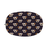 Cute English Bulldog Pattern Print Car Side Mirror Covers