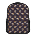 Cute English Bulldog Pattern Print Casual Backpack