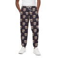 Cute English Bulldog Pattern Print Cotton Sweatpants
