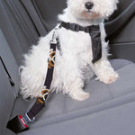 Cute English Bulldog Pattern Print Dog Seat Belt