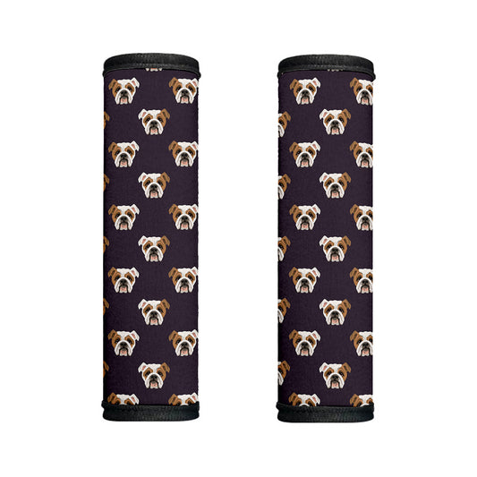 Cute English Bulldog Pattern Print Handle Covers