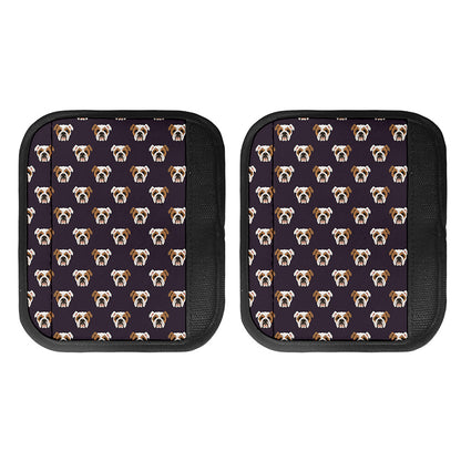 Cute English Bulldog Pattern Print Handle Covers