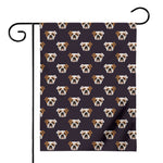 Cute English Bulldog Pattern Print House Flag