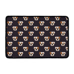 Cute English Bulldog Pattern Print Kitchen Mat