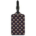 Cute English Bulldog Pattern Print Luggage Tag