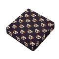 Cute English Bulldog Pattern Print Outdoor Seat Cushion Cover