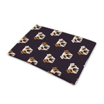 Cute English Bulldog Pattern Print Pet Cooling Mat Cover