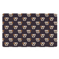 Cute English Bulldog Pattern Print Polyester Doormat
