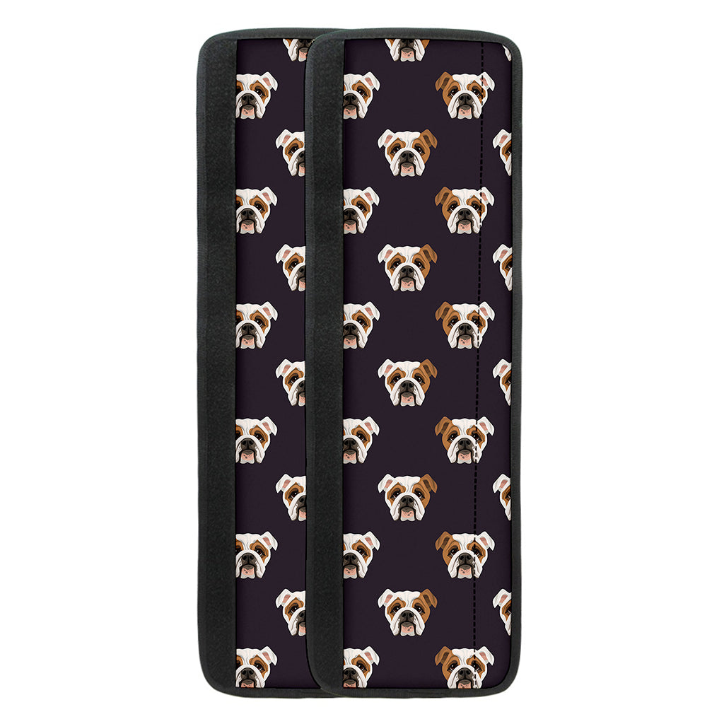 Cute English Bulldog Pattern Print Refrigerator Handle Covers