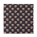 Cute English Bulldog Pattern Print Silk Bandana