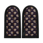 Cute English Bulldog Pattern Print Skillet Handle Cover
