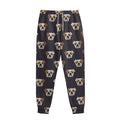 Cute English Bulldog Pattern Print Sweatpants