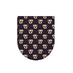 Cute English Bulldog Pattern Print Toilet Lid Cover