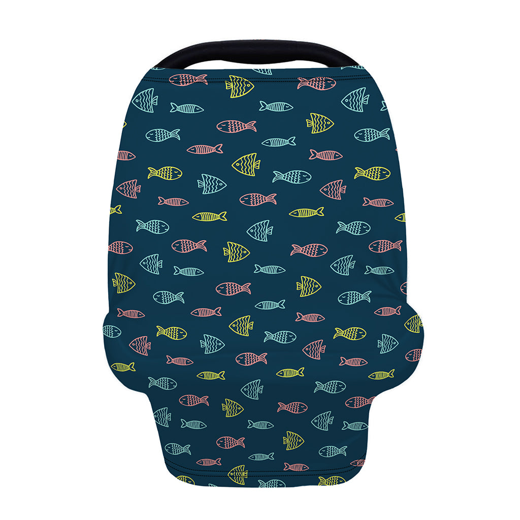 Cute Fish Pattern Print Baby Seat Cover
