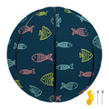 Cute Fish Pattern Print Basketball