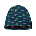 Cute Fish Pattern Print Beanie