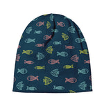 Cute Fish Pattern Print Beanie