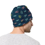 Cute Fish Pattern Print Beanie