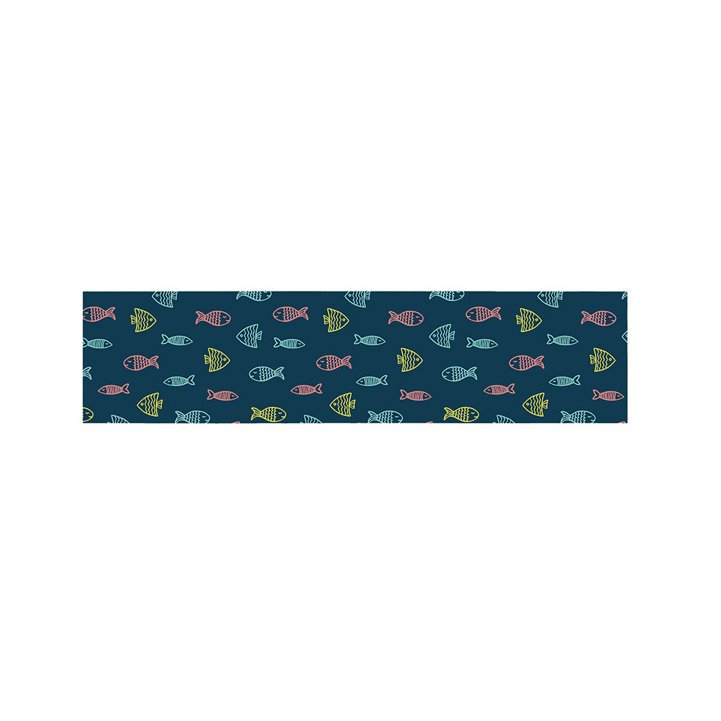 Cute Fish Pattern Print Bed Runner