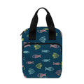 Cute Fish Pattern Print Bible Tote Bag
