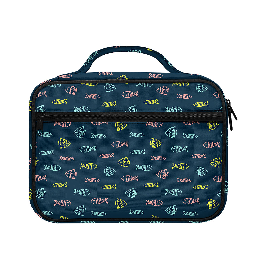 Cute Fish Pattern Print Briefcase Bible Bag
