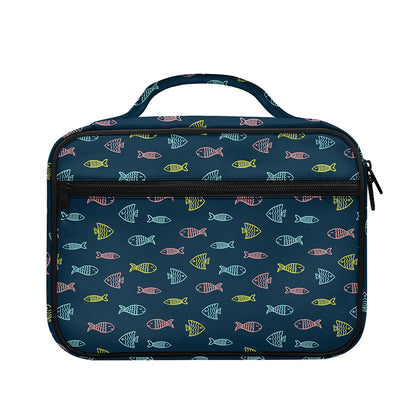 Cute Fish Pattern Print Briefcase Bible Bag
