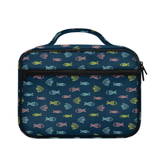 Cute Fish Pattern Print Briefcase Bible Bag