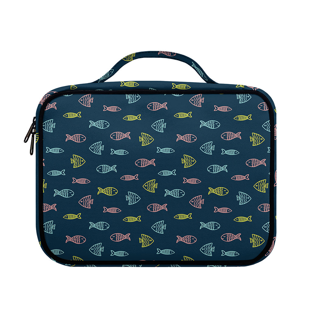Cute Fish Pattern Print Briefcase Bible Bag