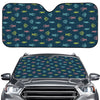 Cute Fish Pattern Print Car Windshield Sun Shade