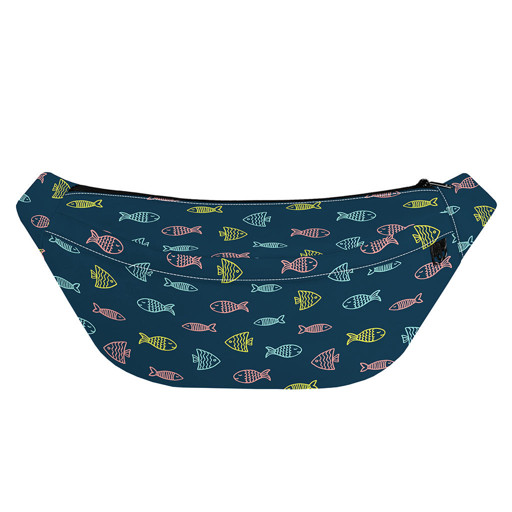 Cute Fish Pattern Print Fanny Pack
