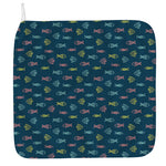 Cute Fish Pattern Print Hand Towel